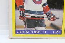 Load image into Gallery viewer, 1985-86 O-Pee-Chee NHL Hockey Box Bottom Panel - Sutter, Tonelli, Wilson
