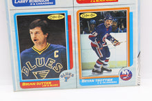 Load image into Gallery viewer, 1987 O-Pee-Chee NHL Hockey Box Bottom Panel - Sutter, Trottier, Savard
