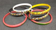 Load image into Gallery viewer, Lot of 6 Murano Glass Bangles
