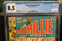 Load image into Gallery viewer, Millie the Model #179 CGC Graded 8.5 White Pages w/ Stan Lee Story
