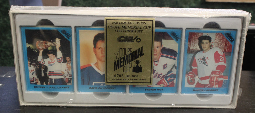 1990 Limited Edition Memorial Cup Collector's Set 7th Inning Sketch OHL /3000