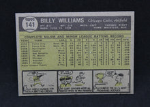 Load image into Gallery viewer, 1961 Topps Billy Williams #141 Baseball Card
