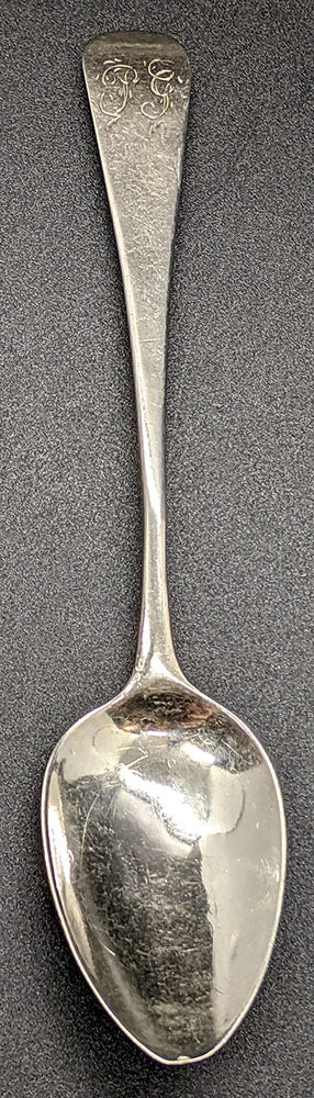 Antique William Welch Plymouth Sterling Silver Teaspoon – Circa 1809