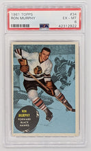 Load image into Gallery viewer, 1961 Topps Ron Murphy #34 PSA Graded 6 Card - EX-MT

