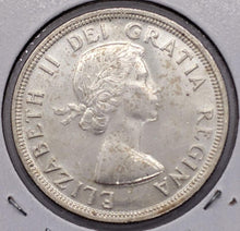Load image into Gallery viewer, 1954 Canada Silver $1 Dollar Coin - Short Water Line Variation
