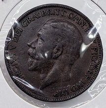 Load image into Gallery viewer, 1927 United Kingdom (Great Britain) – One Penny Coin

