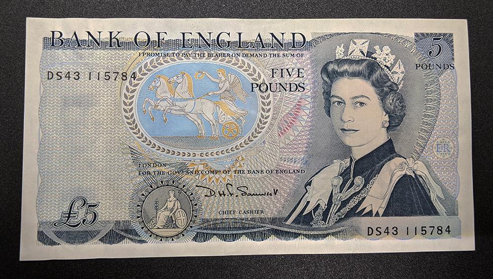 Great Britain ..No Date..5 Pound Bank Note