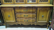 Load image into Gallery viewer, Beautiful Light Wood 2 Piece Hutch / China Cabinet by Viscol
