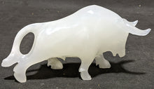 Load image into Gallery viewer, Abstract Fine Crafted White &amp; Black Yak / Bull Sculptures - Yin and Yang
