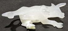 Load image into Gallery viewer, Abstract Fine Crafted White &amp; Black Yak / Bull Sculptures - Yin and Yang
