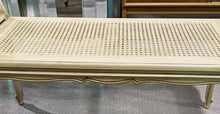 Load image into Gallery viewer, Stunning Cream Tone Caned Bench
