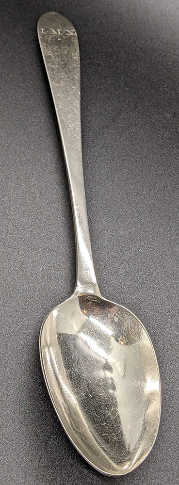 Antique John Shields Sterling Silver Serving Spoon – 1763 Dublin