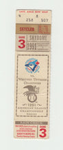 Load image into Gallery viewer, 1991 Toronto Blue Jays American League Championship Game 3 Skydome Ticket Stub
