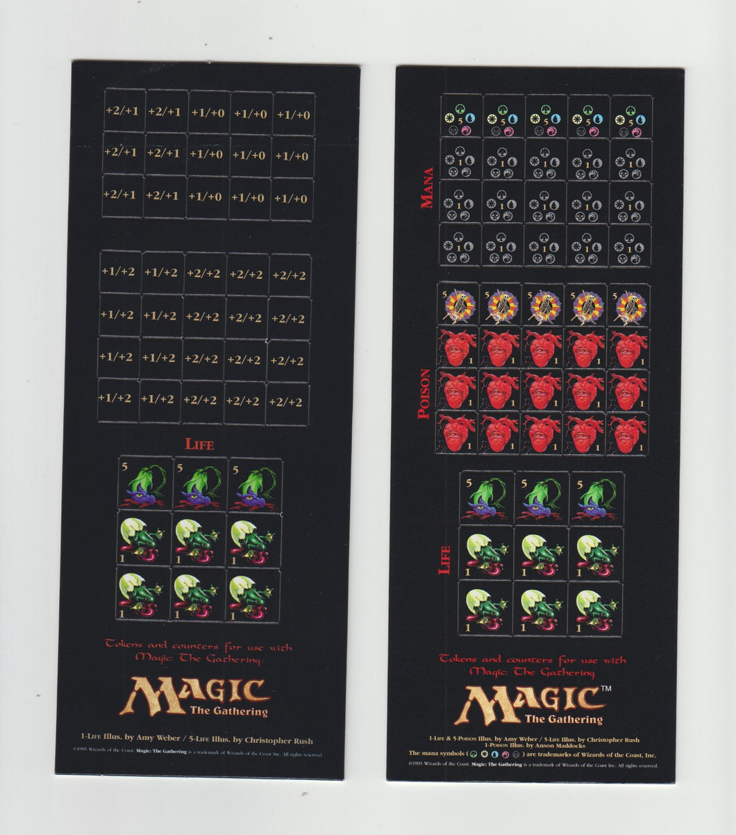 Pair of Magic: The Gathering MTG Tokens & Counters Cards