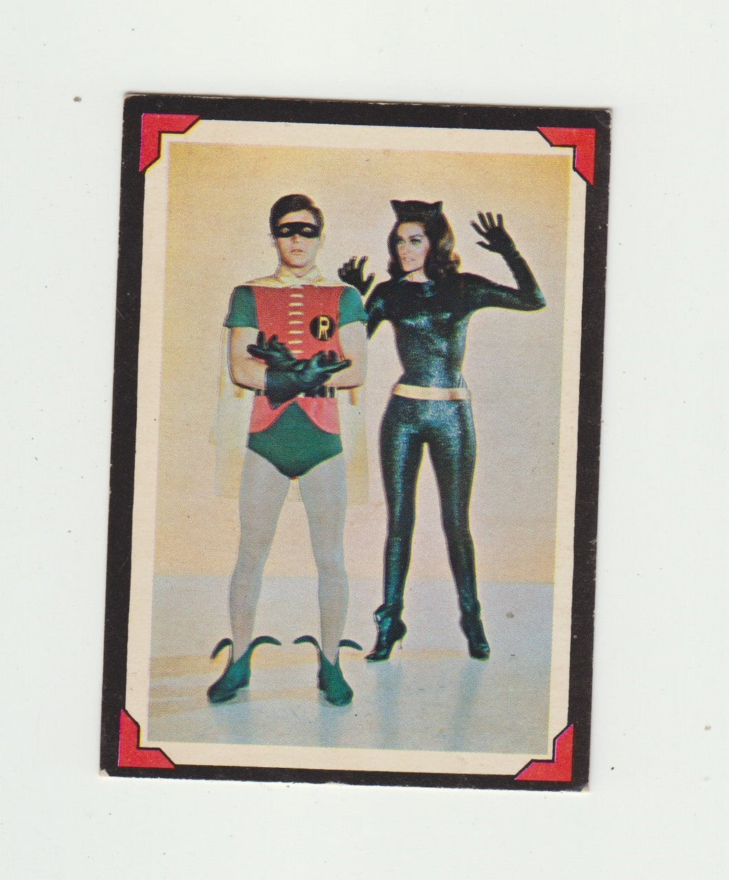 1966 O Pee Chee OPC Batman Riddler Back Card: The Princess of Plunder's Prey #25