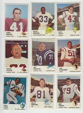 Load image into Gallery viewer, Lot of Vintage 1961 Fleer Football Cards ft.  Boyd Dowler Rookie Card &amp; More
