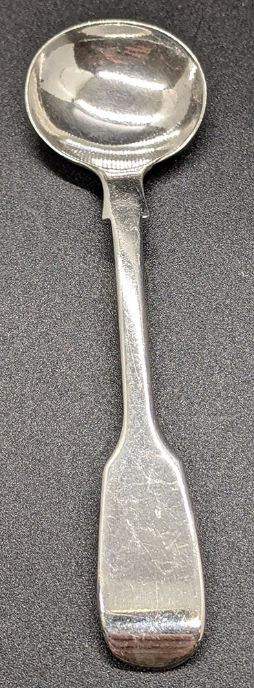 1887 Haseler Brothers Sterling Silver Mustard Spoon - Hallmarked